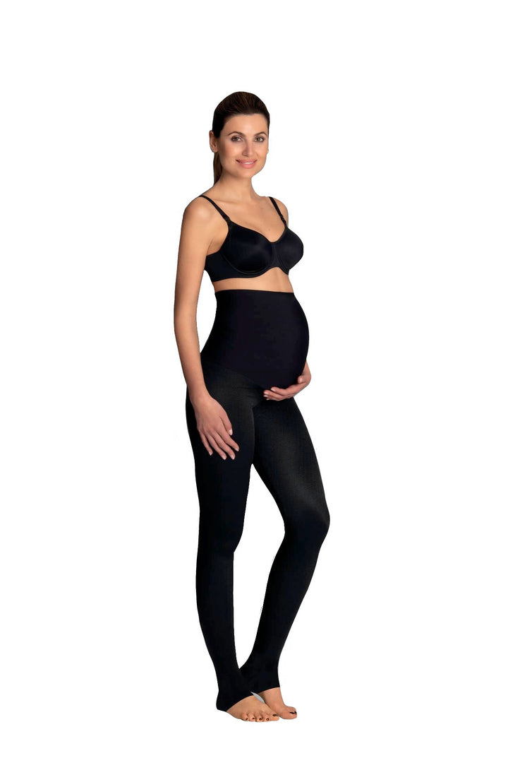 Werdende Mami Lymph O Fit Hose | Wunderhose Schwarz