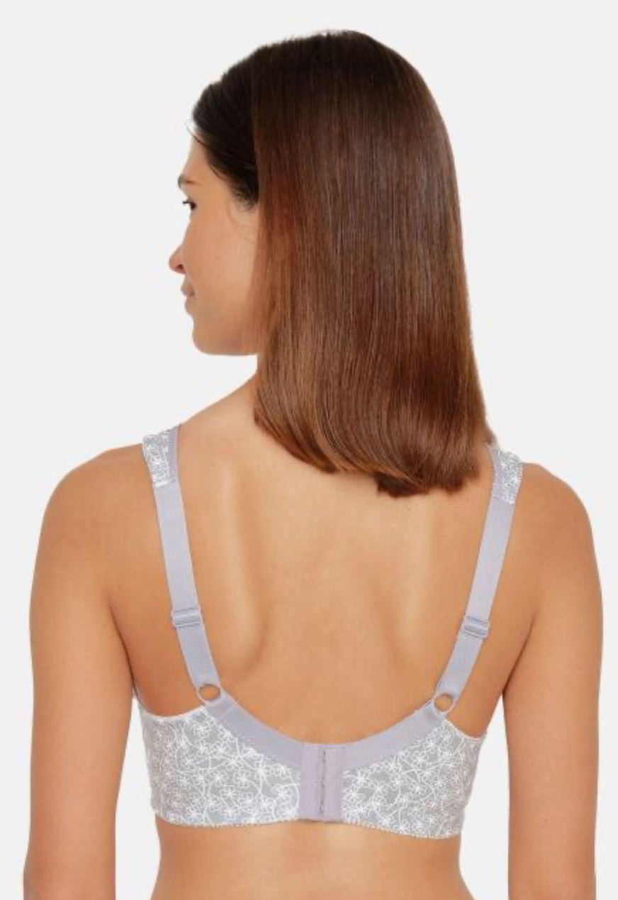 Baumwoll BH ohne Bügel Grau - Vera Meyer