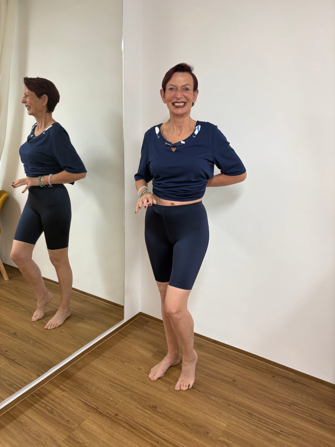 Lymph O Fit | Wunderhose Radler Blau - Vera Meyer