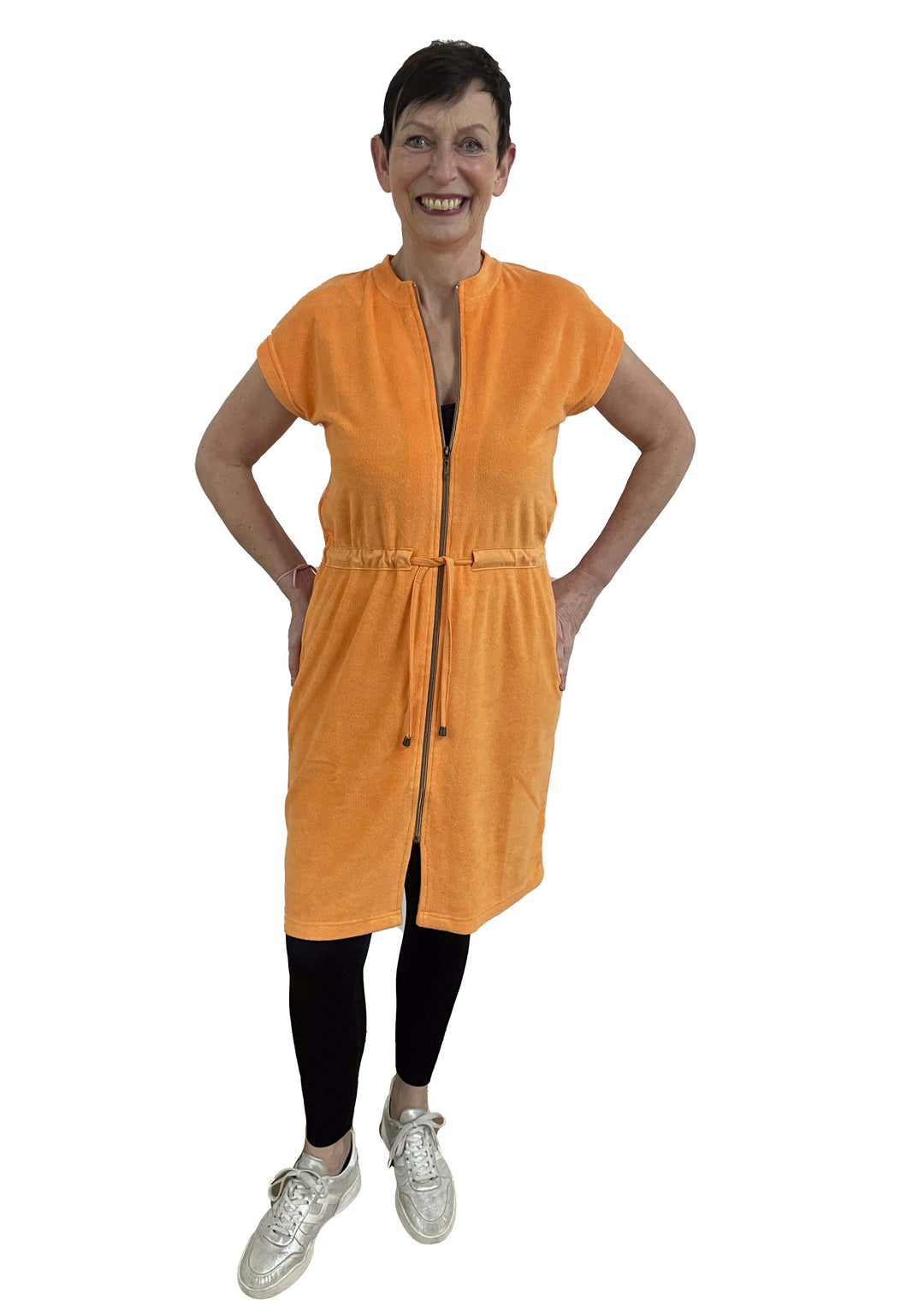 Strandkleid / Loungekleid Orange