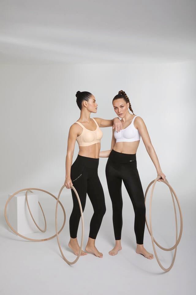 Wunderhose Yoga Bund mit Taschen Schwarz - Vera Meyer