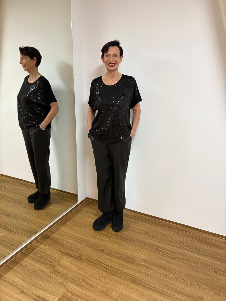Pailletten Oberteil - Vera Meyer