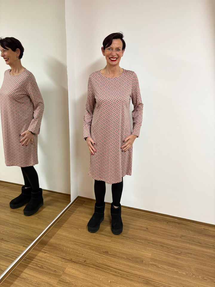 Loungewear Kleid mit Muster - Vera Meyer