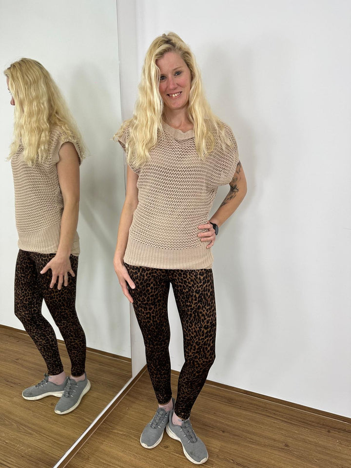 Lymph O Fit Wunderhose mit Yogabund im neuen Leo Look