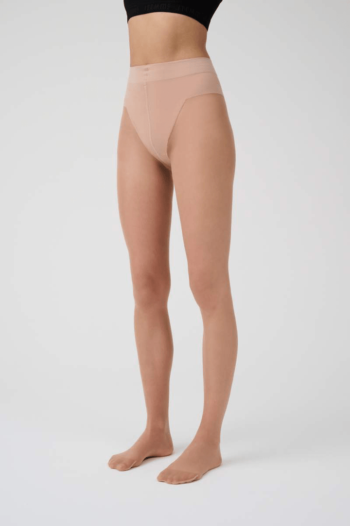 Kompressionsstrumpfhose Invisible 15 Den Powder - Vera Meyer