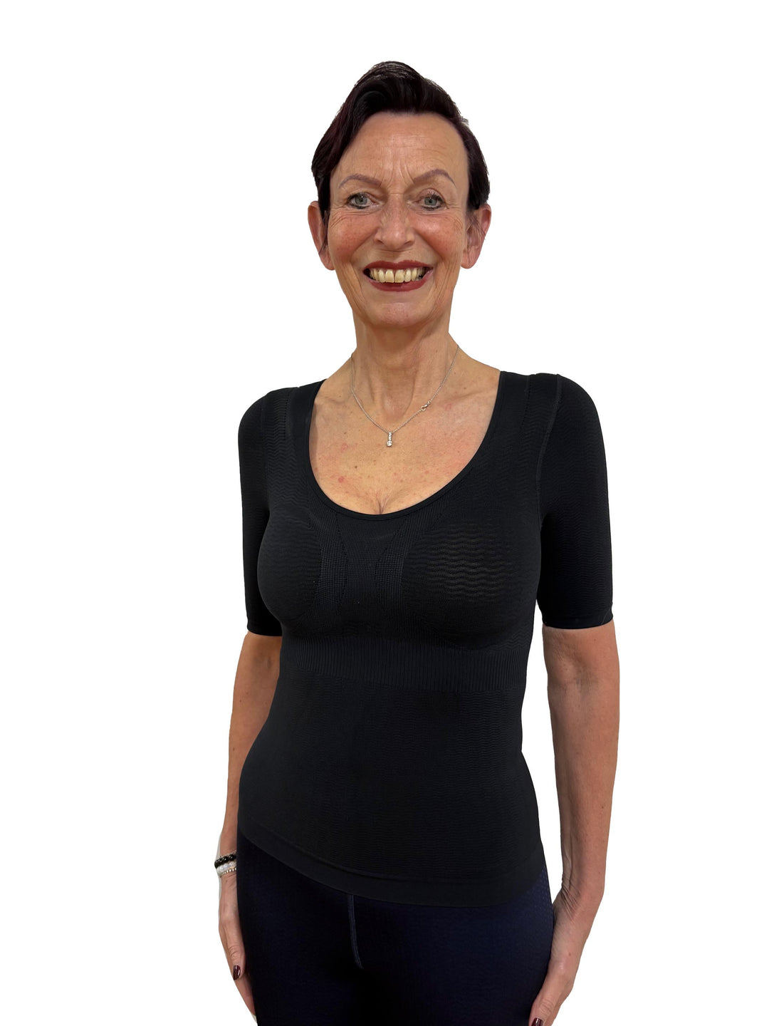 Silber Welle Top Pro Schwarz & Haut - Vera Meyer