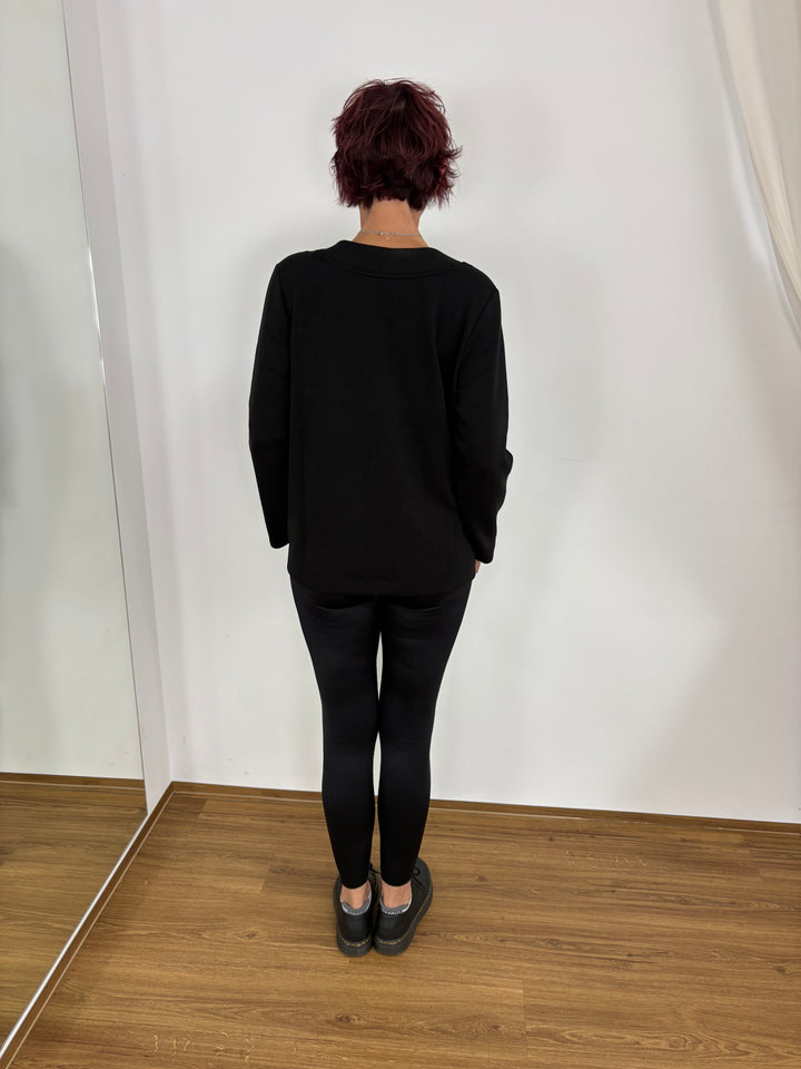 Sweatshirt Schwarz