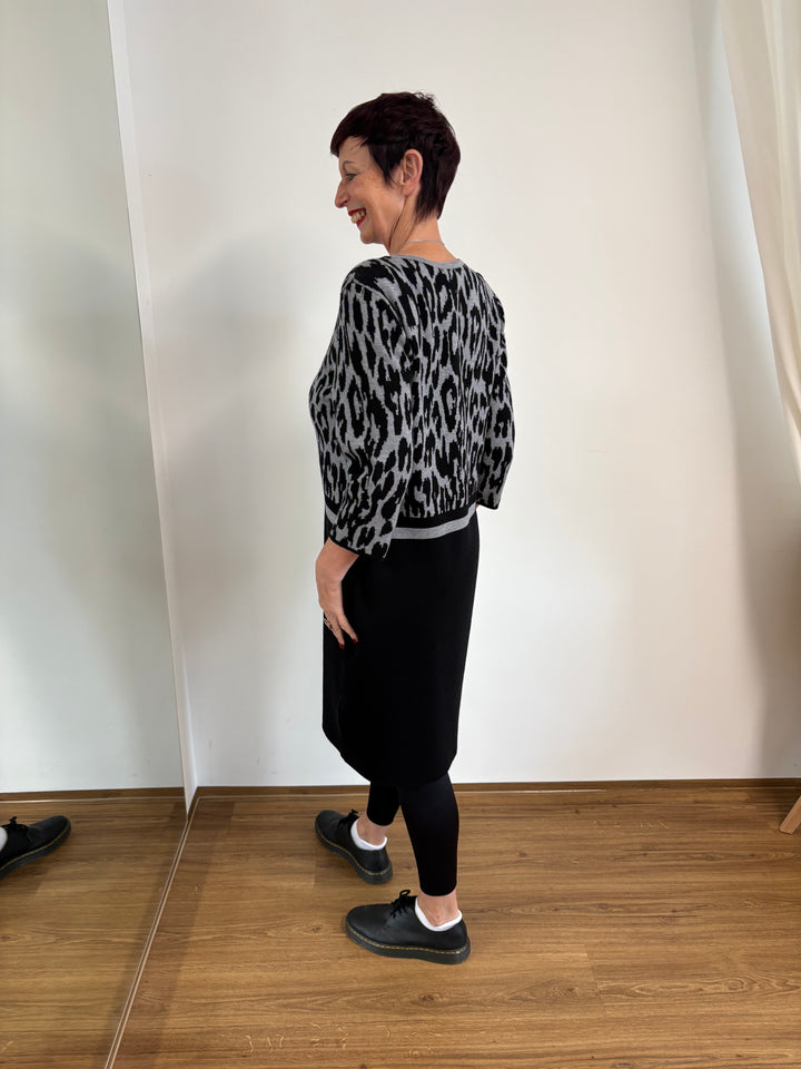 Strickkleid Leo Muster - Vera Meyer