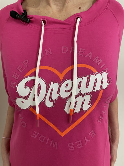 Pinkes Sweatshirt Dream on