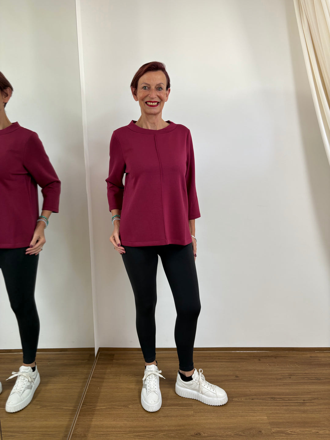 Silber Welle Kompressions Leggings Curvy 55 - 150KG Gewicht Klasse 1 - Vera Meyer