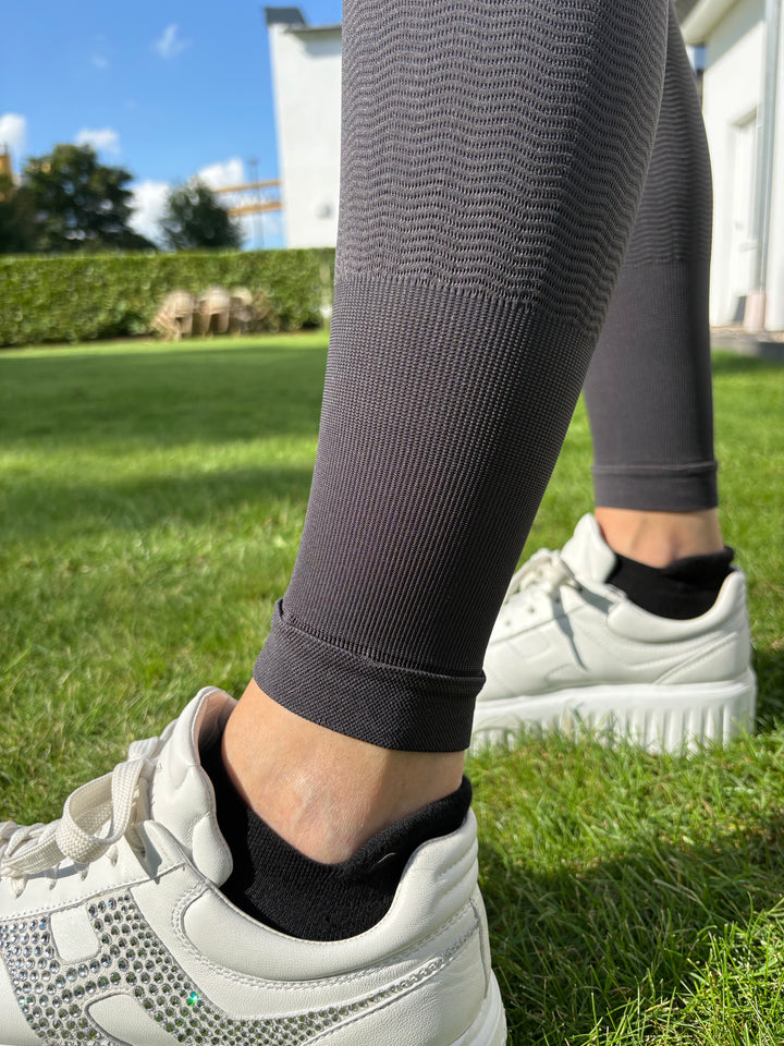 Silber Welle Kompressions Leggings Curvy 55 - 150KG Gewicht Klasse 1 - Vera Meyer