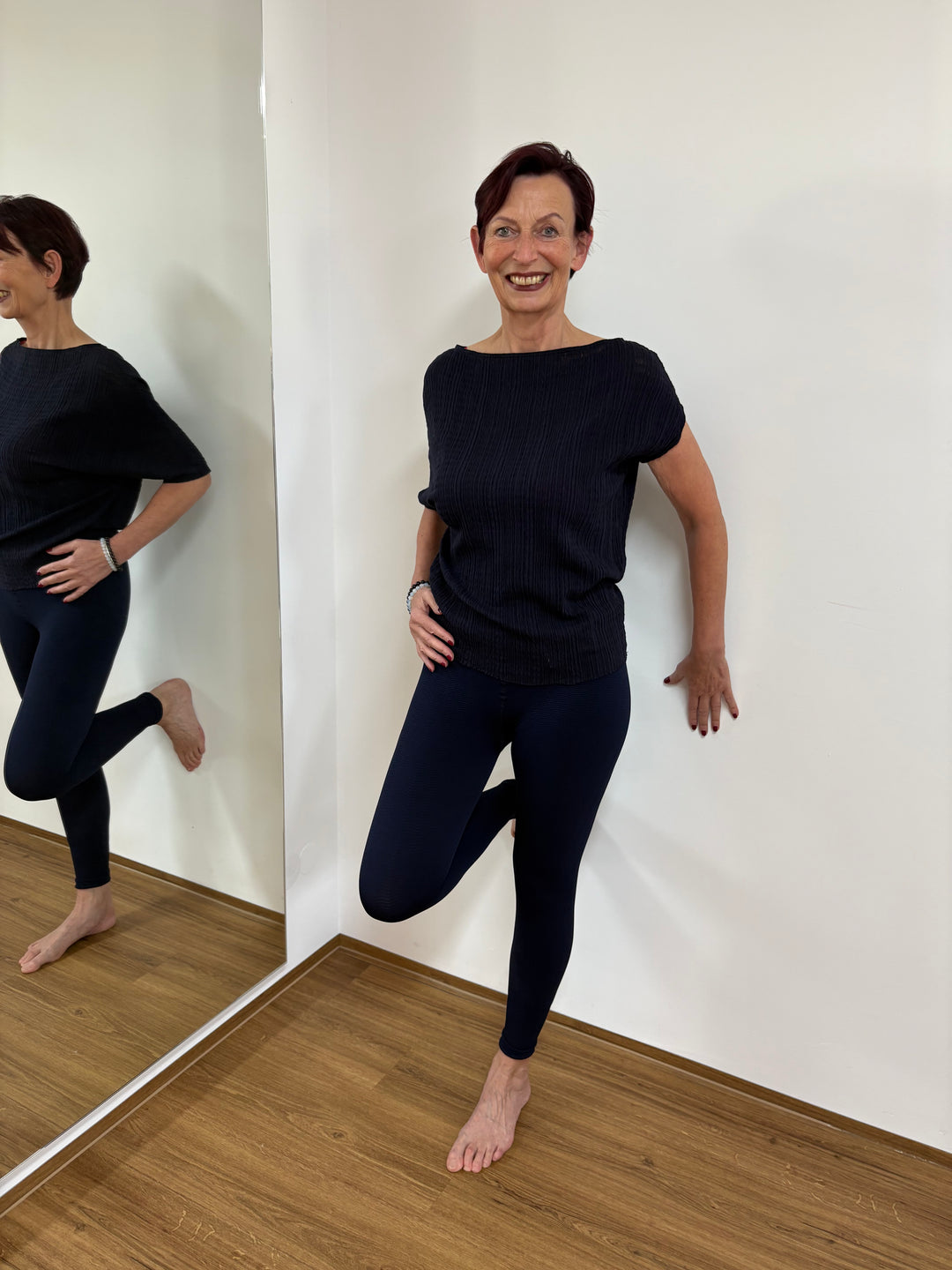 Silber Welle Kompressions Leggings 55-150KG Gewicht Klasse 1