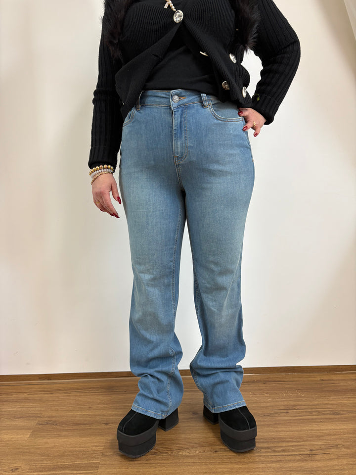 Innovative Bauchi Weg Jeans Gr. 36 - 54 Helle Waschung - Vera Meyer