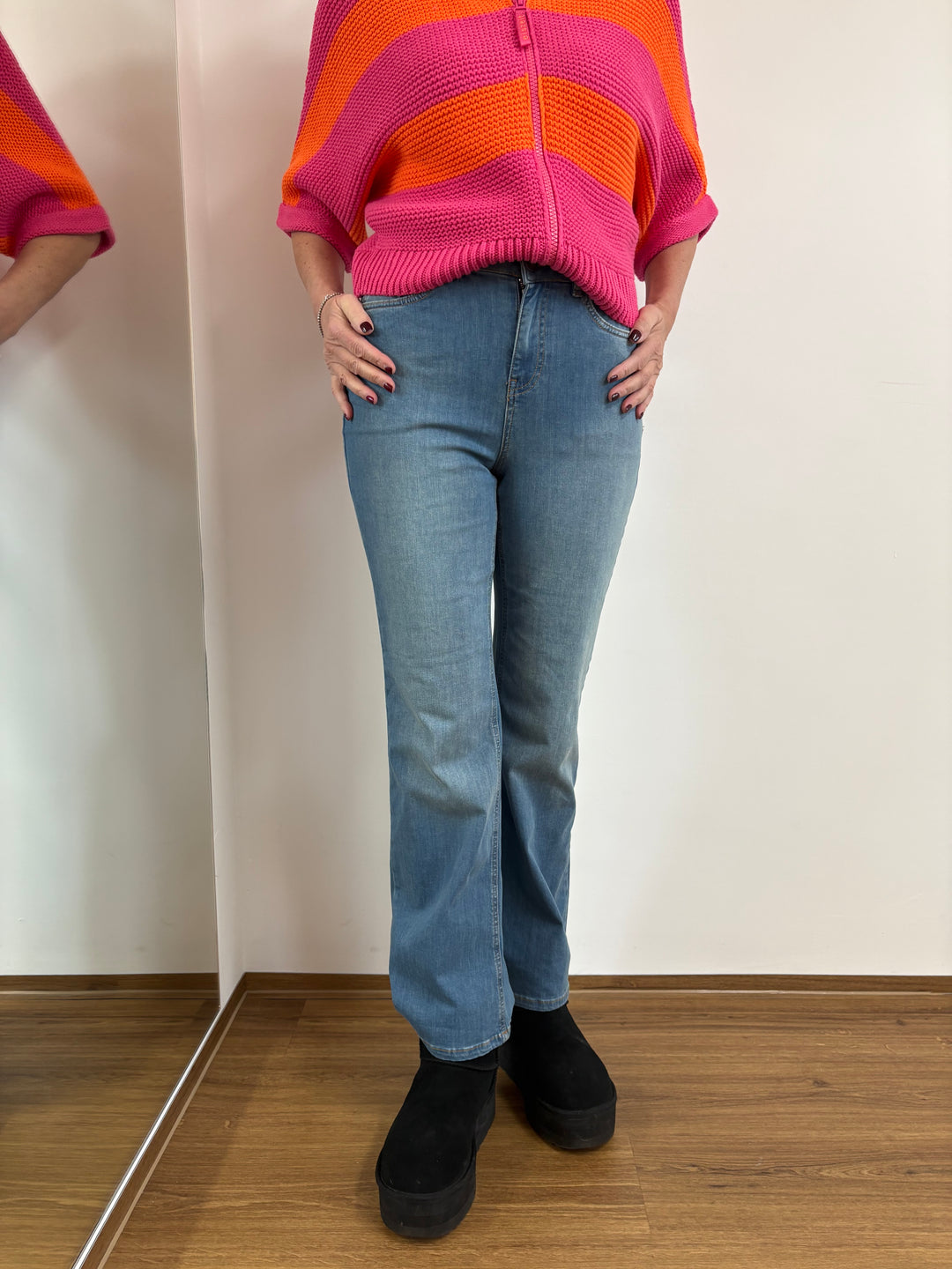 Innovative Bauchi Weg Jeans Gr. 36 - 54 Helle Waschung - Vera Meyer