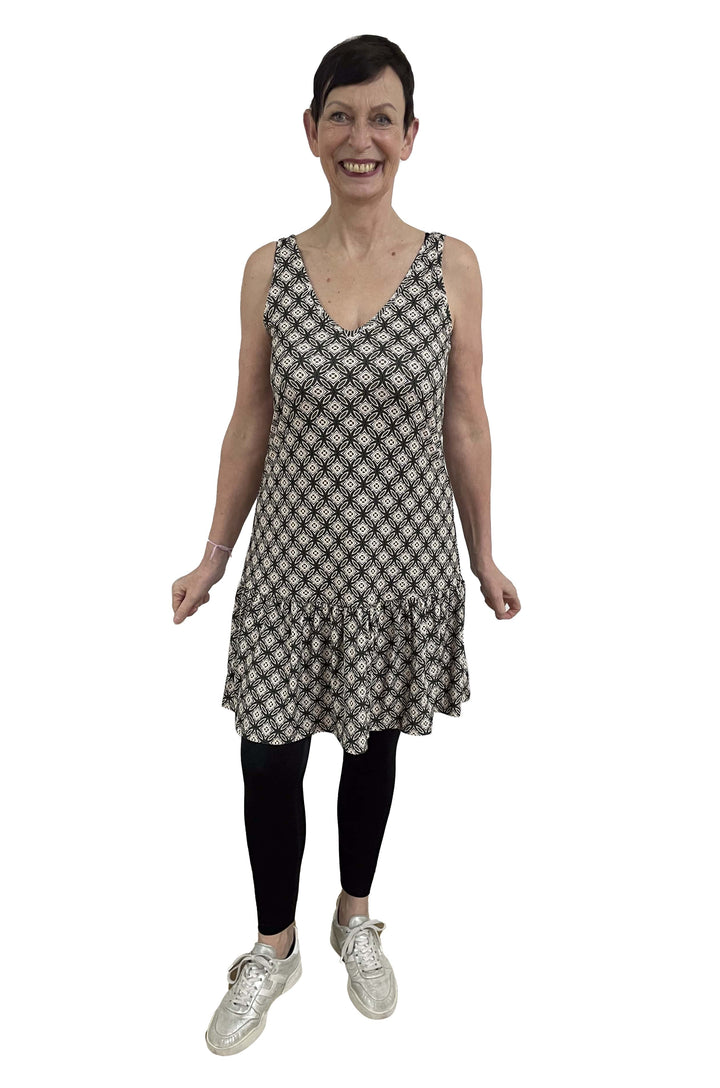 2. Wahl Kleid mit Muster