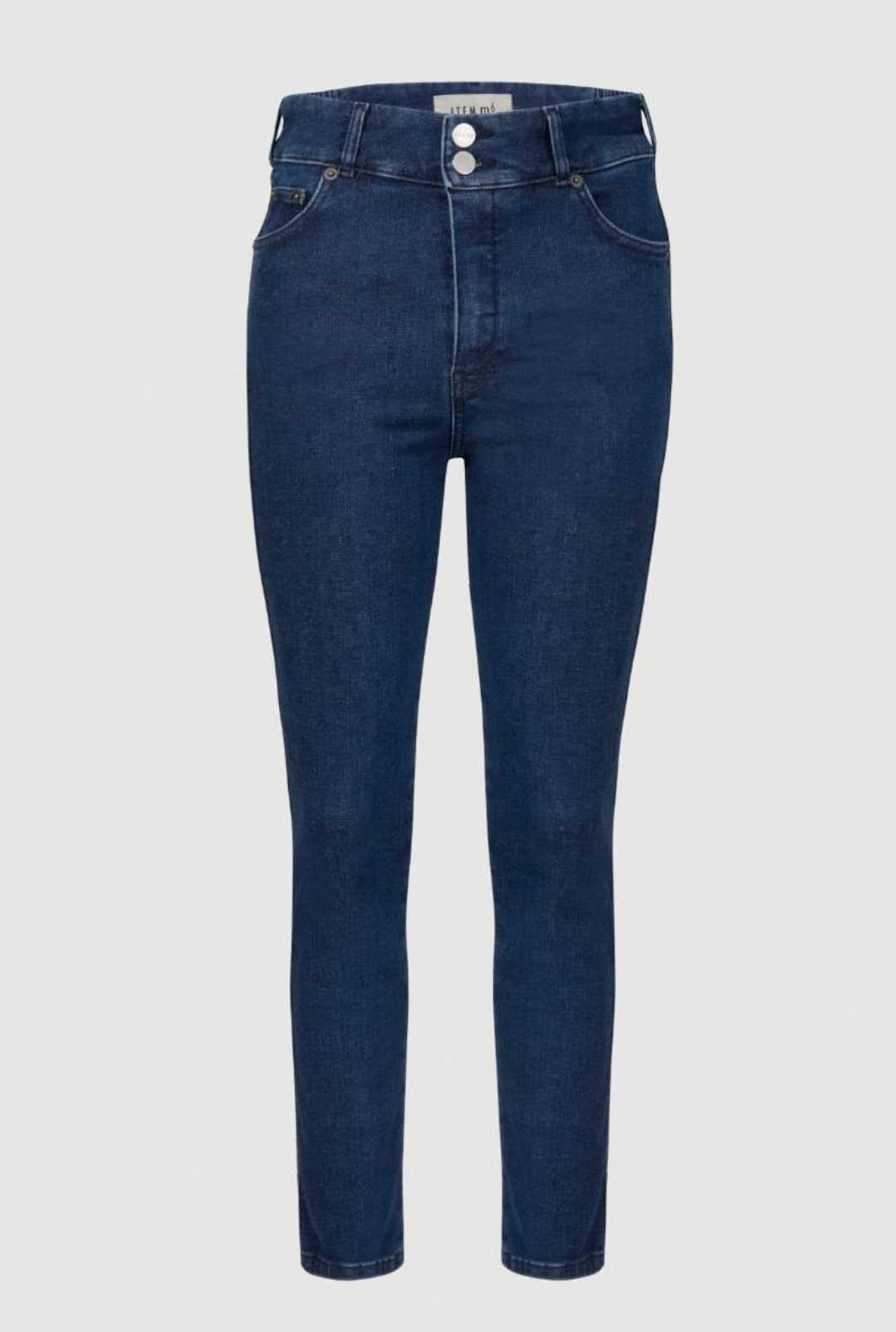 Slim High Rise Shape Jeans Dunkelblau