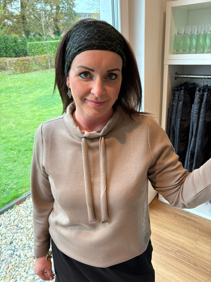 Bundle Wunderhose Yoga Bund mit Taschen Schwarz + Haarband - Vera Meyer