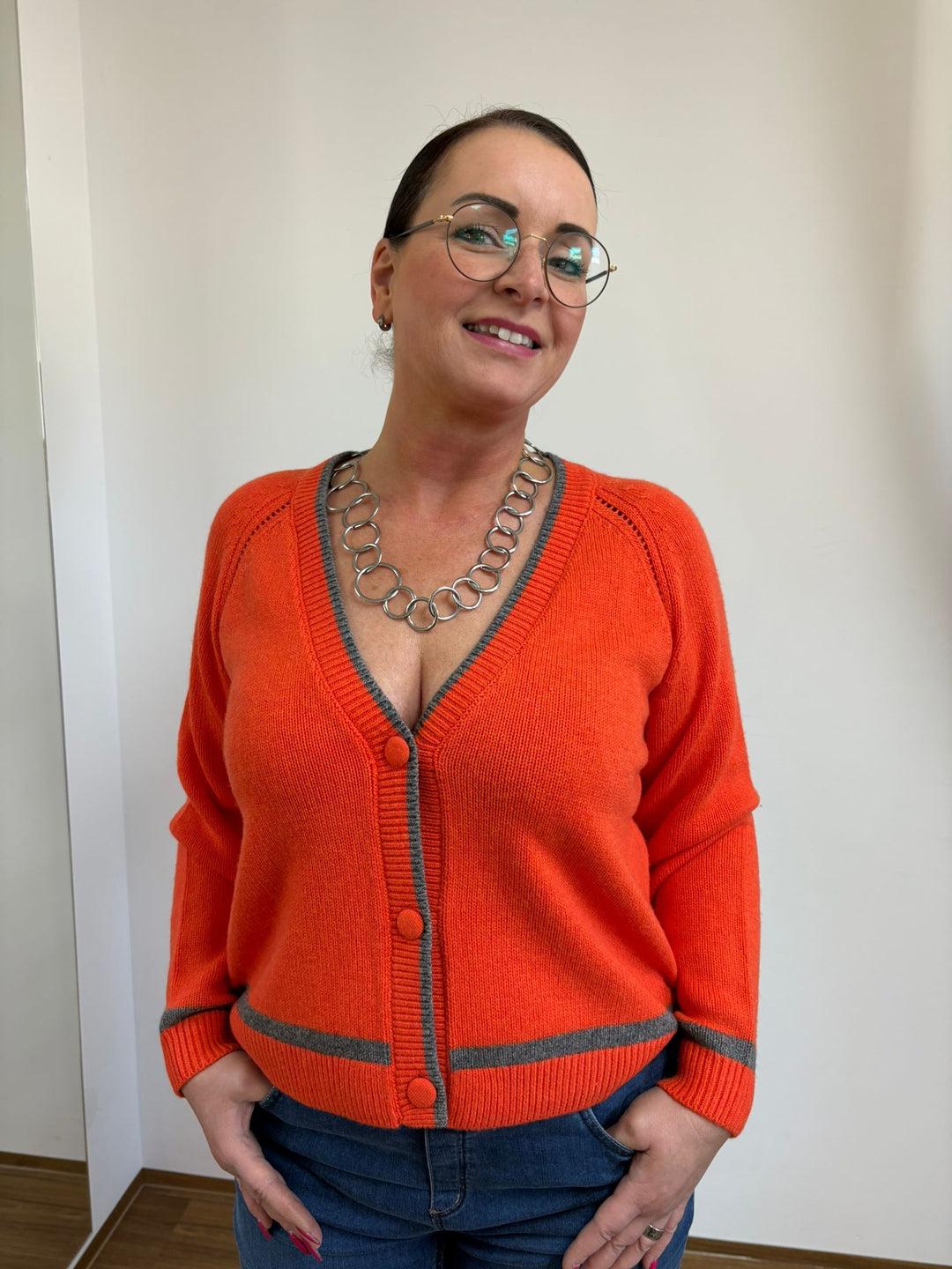 Oranger Cardigan - Vera Meyer