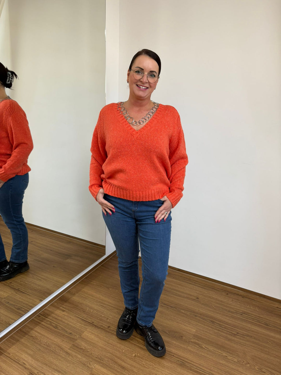 Sweater Orange - Vera Meyer