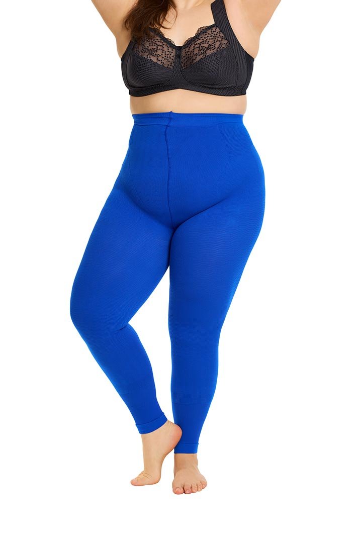 Silber Welle Kompressions Leggings Curvy 55 - 150KG Gewicht Klasse 1 - Vera Meyer