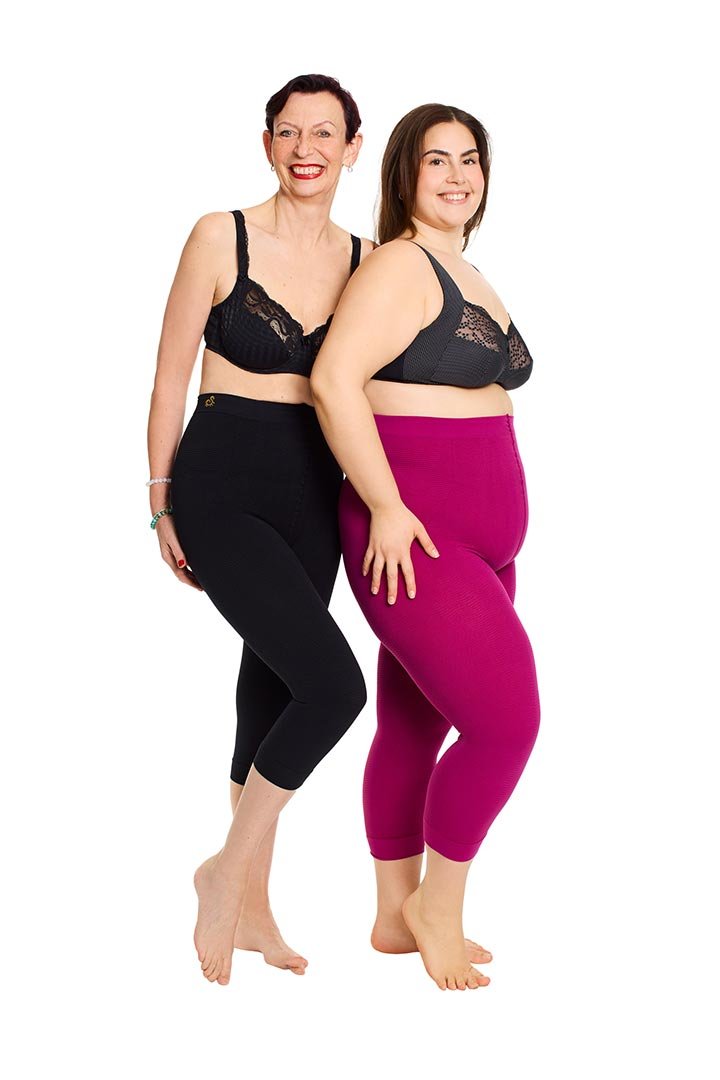 Silber Welle Kompressions Capri Curvy Klasse1 - Vera Meyer