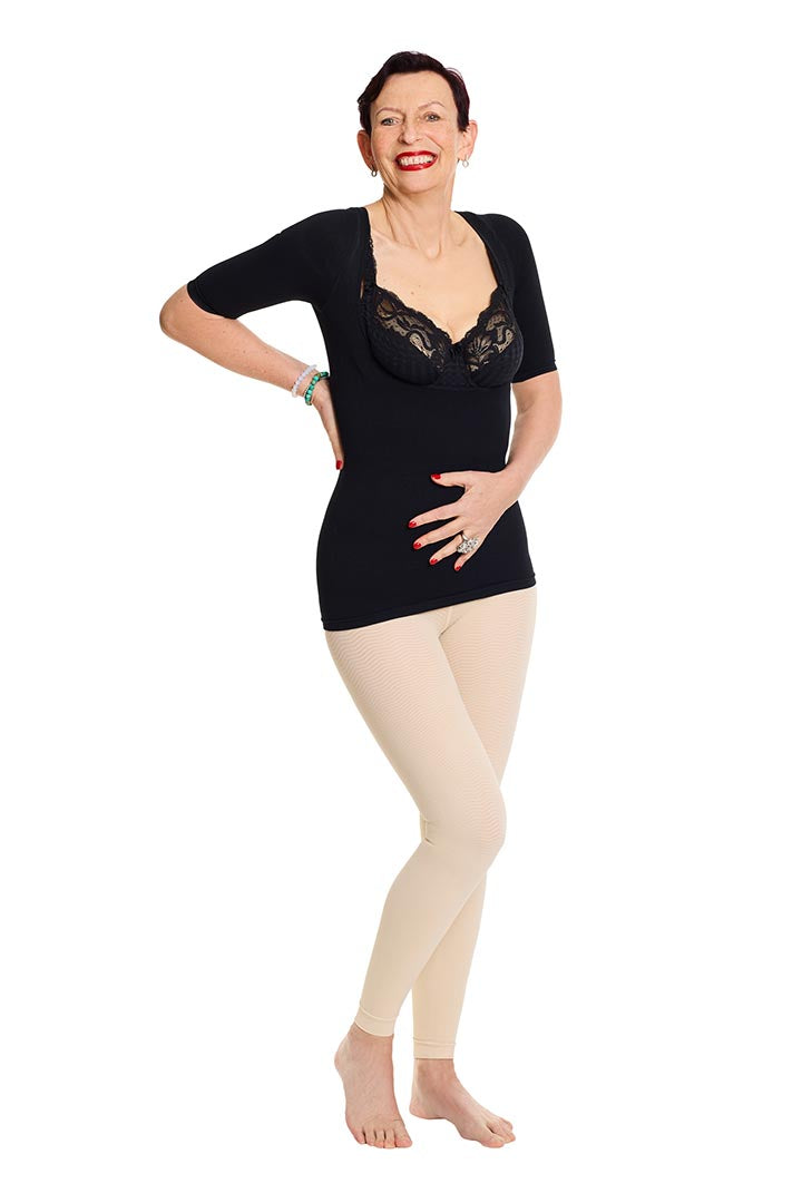 Silberwellen Kompressions Top