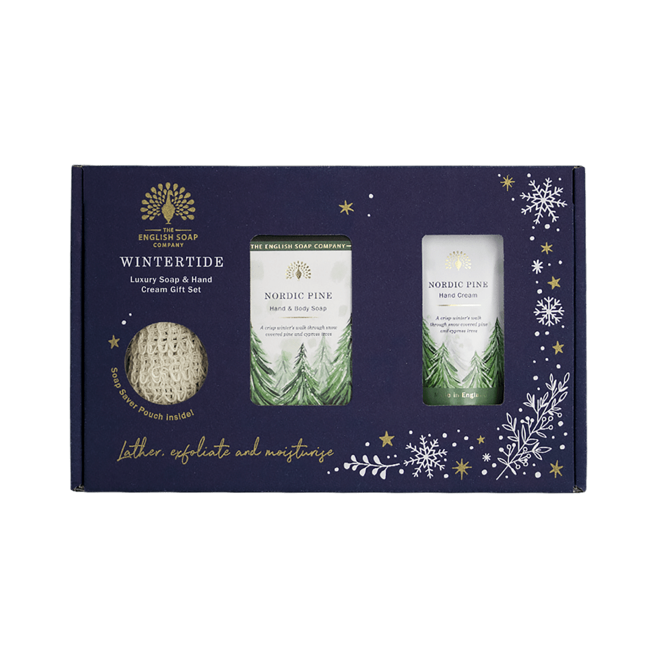 GESCHENKSET MIT LUXURIÖSER SEIFE UND HANDCREME - Nordische Kiefer - Vera Meyer