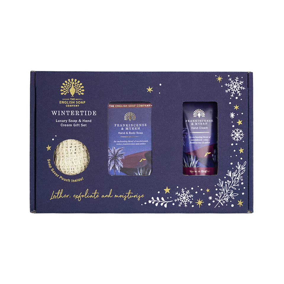 Geschenkset mit luxuriöser Seife und Handcreme - Weihrauch und Myrrhe - Vera Meyer