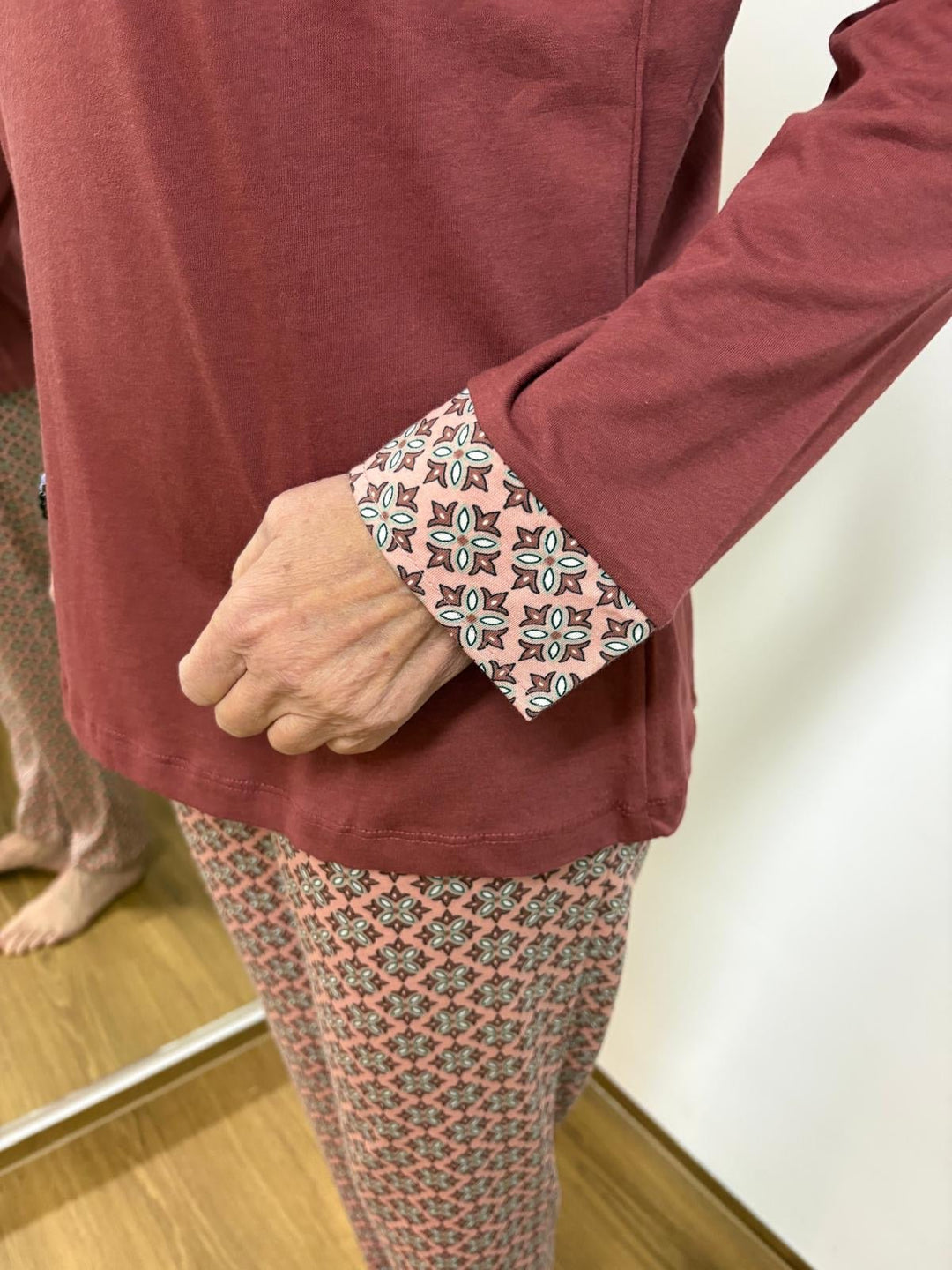 Loungewear Set mit Muster - Vera Meyer