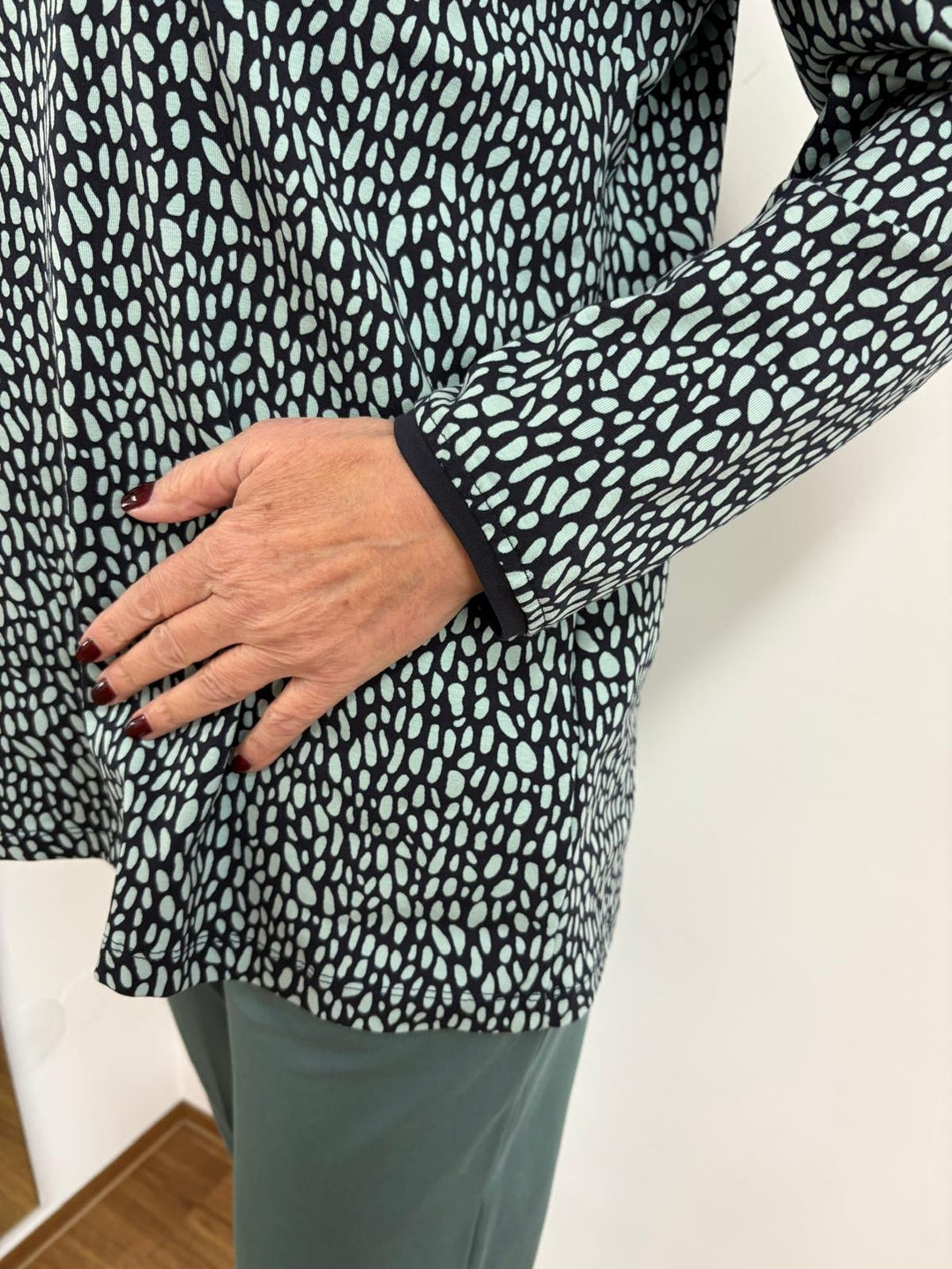 Loungewear Oberteil Pünktchen - Vera Meyer