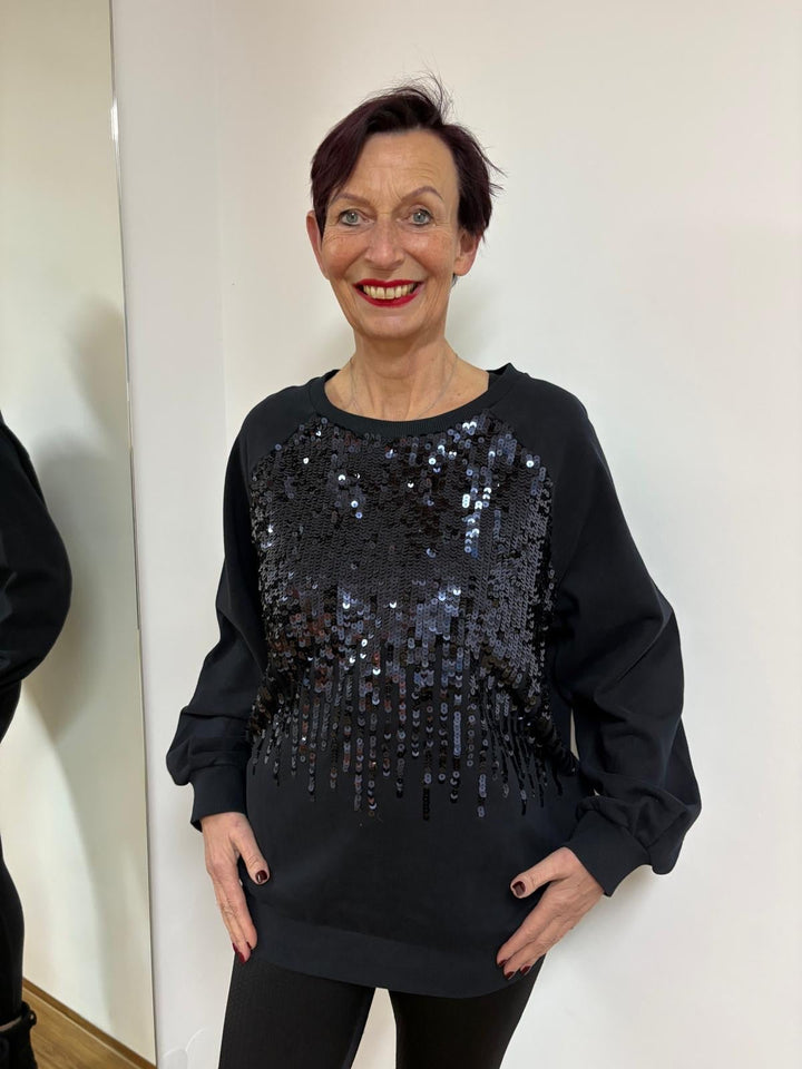 Pailletten Oberteil - Vera Meyer
