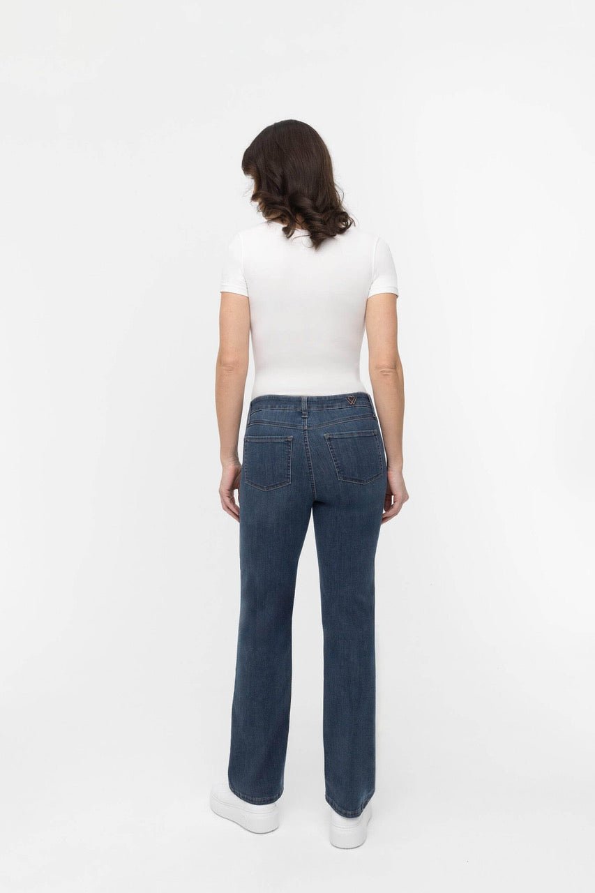 Wunderjeans Relaxed Straight Blue Stone - Vera Meyer